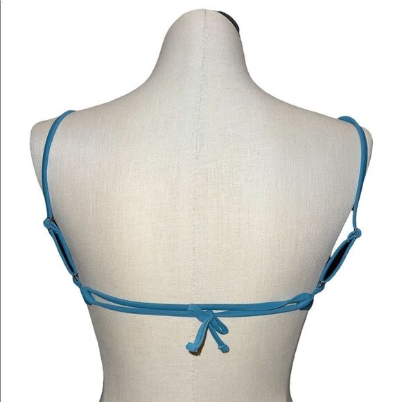 Hula Honey Juniors' Fringe Bandeau Swim Top Size D/DD NWT - Picture 3 of 8